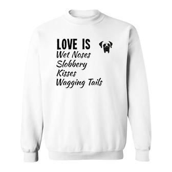English Mastiff I Love My Bull Dog Sweatshirt | Mazezy