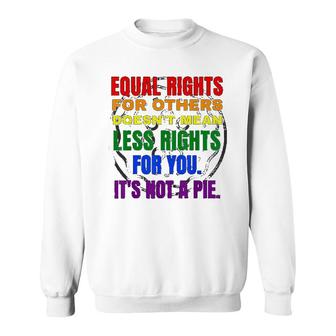Equal Rights Lgbt Sweatshirt | Mazezy AU