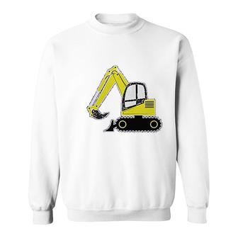 Excavator Construction V2 Sweatshirt - Thegiftio UK