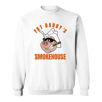 Fat Daddy's Smokehouse Bbq Restaurant Souvenir Sweatshirt | Mazezy