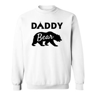 Father's Day Gift From Wife Son Daughter Baby Kids Daddy Bear Sweatshirt | Mazezy