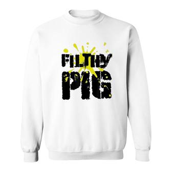 Filthy Pig Funny Ink Watersport Sweatshirt | Mazezy