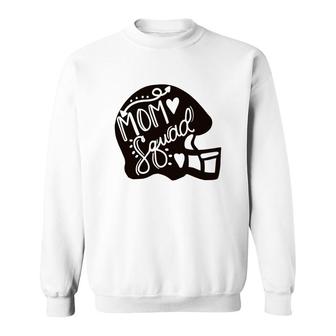 Football Mom Mothers Day Mom Squad Sport Mom Sweatshirt - Thegiftio