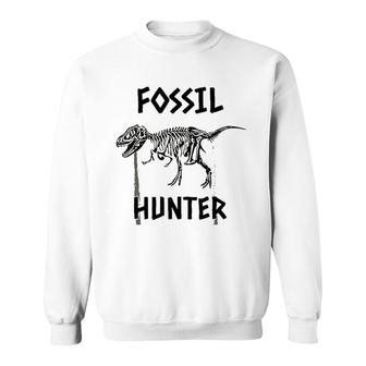 Fossil Hunter Dinosaur Sweatshirt | Mazezy