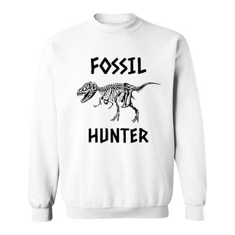 Fossil Hunter Dinosaur Sweatshirt | Mazezy