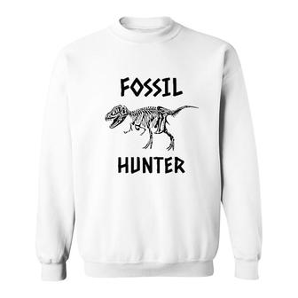 Fossil Hunter Dinosaur Sweatshirt | Mazezy