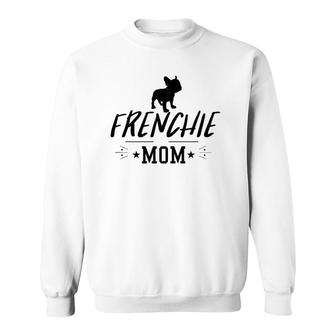 French Bulldog Mom Graphic Frenchie Mom Dog Love Sweatshirt | Mazezy