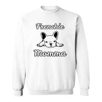 Frenchie Momma French Bulldog Lover Mom Sweatshirt | Mazezy