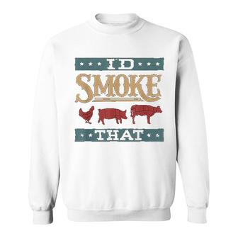 Funny Bbq Barbecue Grilling Sweatshirt | Mazezy