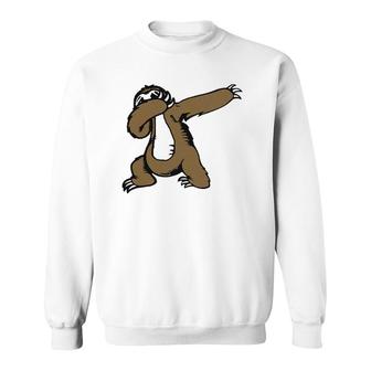 Funny Dabbing Sloth Dab Dance Sweatshirt | Mazezy DE