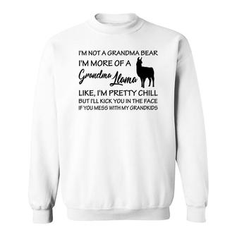Funny Grandma Llama Sweatshirt | Mazezy