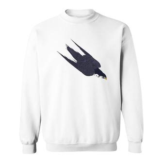 Funny Peregrine Falcon Bird Lover Sweatshirt | Mazezy