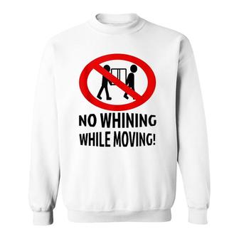 Funny Professional Movers Dolly Moving Humor Sweatshirt | Mazezy