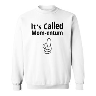 Funny Science Pun Momentum Love Mom Vintage Tee Sweatshirt | Mazezy