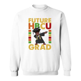 Future Hbcu Grad Alumni Graduate College Graduation Kids Sweatshirt | Mazezy