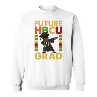 Future Hbcu Grad Alumni Graduate College Graduation Kids Sweatshirt - Seseable