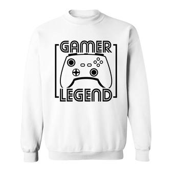 Gamer Legend Video Game Lover Great Sweatshirt - Thegiftio UK