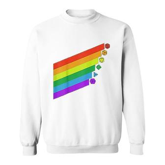 Gay Pride Rainbow Nerdy Sweatshirt | Mazezy