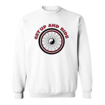 Get Up And Ride The Gap And C&O Canal Book Sweatshirt | Mazezy