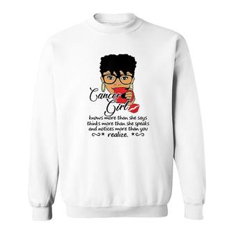 Girl Are Born In June 21 July 22 Bday Sweatshirt | Mazezy