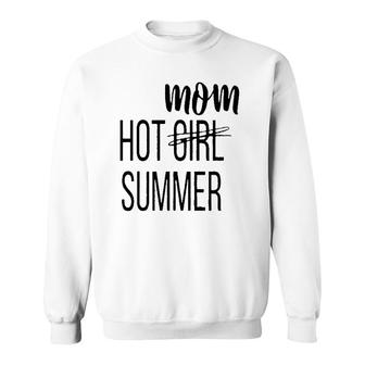 Girl Mother Vacation Beach Summer Hot Trip Mom Summer Sweatshirt | Mazezy