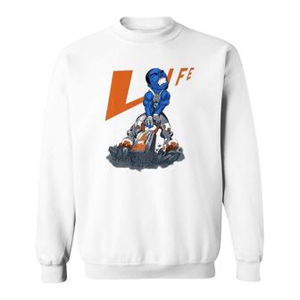 Goal Of Life Vintage Sweatshirt | Mazezy