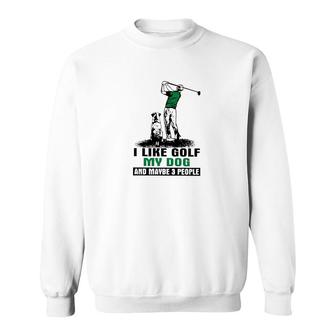 Golf I Like Golf Sweatshirt - Thegiftio UK
