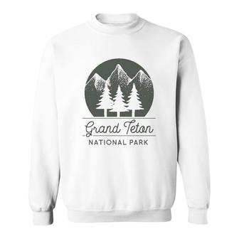 Grand Teton National Park Great Art Sweatshirt - Thegiftio UK