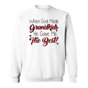 Grandma Loves Grandkids Sweatshirt | Mazezy