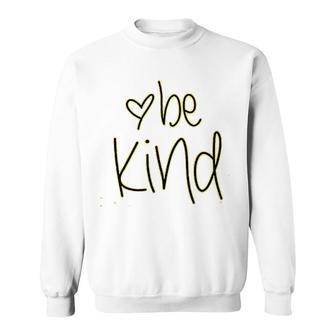 Graphic Be Kind Sweatshirt | Mazezy