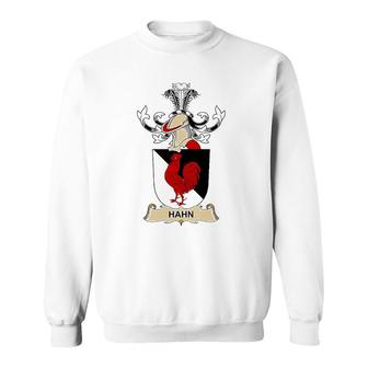 Hahn Coat Of Arms - Family Crest Sweatshirt | Mazezy UK