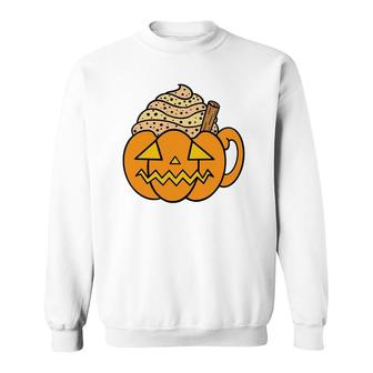 Halloween Pumpkin Spice Sweatshirt | Mazezy