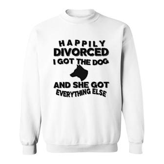 Happily Divorced Sweatshirt | Mazezy