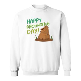 Happy Groundhug Day Cute Groundhog Meme Tee Sweatshirt | Mazezy