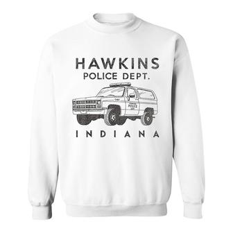 Hawkins Police Sweatshirt | Mazezy