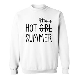 Hot Mom Summer Summer Vacation Hot Mom Sweatshirt | Mazezy
