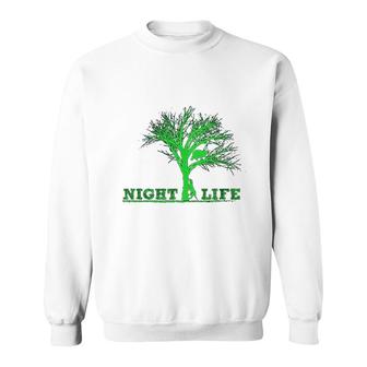 Hunting Night Life Raccoon Gifts Sweatshirt | Mazezy