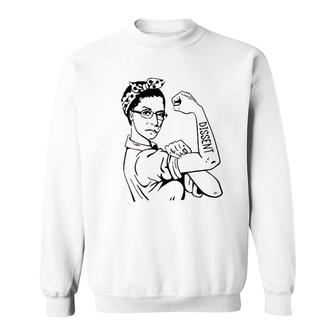 I Dissent Rbg Notorious Rbg Sweatshirt | Mazezy