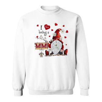 I Love Being A Mimi Sweatshirt | Mazezy
