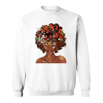 I Love My Roots Back Powerful History Month Pride Dna Sweatshirt | Mazezy
