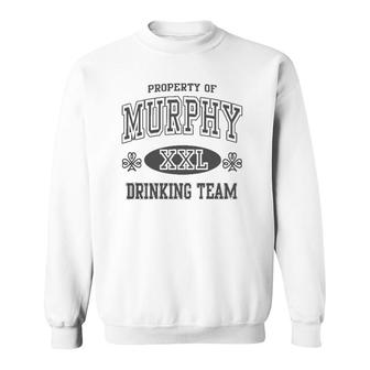 Irish Murphy Drinking Team St Patricks Day Green Men Women Sweatshirt | Mazezy AU