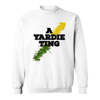 Jamaican Caribbean Yardie Ting Style Sweatshirt | Mazezy