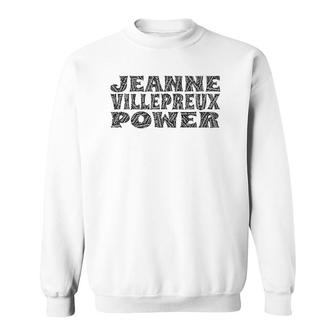 Jeanne Villepreux-Power Art Words Women Scientists Sweatshirt | Mazezy