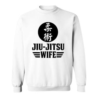 Jiu Jitsu Wife Sport Lover Sweatshirt | Mazezy