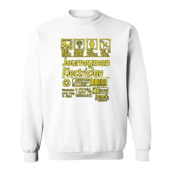 Journeyman Electrician Sweatshirt | Mazezy