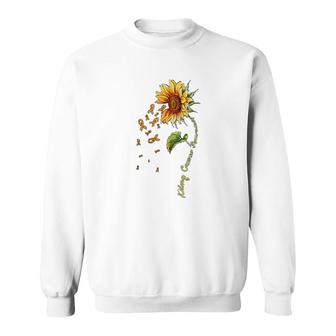 Kidney Awareness Sunflower Sweatshirt | Mazezy
