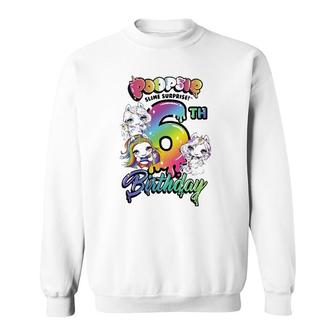 Kids Poopsie Slime Surprise 6Th Birthday Sweatshirt | Mazezy
