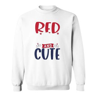 Kids Toddler 4Th Of July Outfit Boy And Girl Red White And Cute Sweatshirt | Mazezy CA