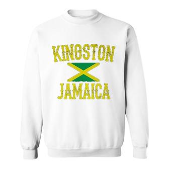 Kingston Jamaica Jamaican Rasta Sweatshirt | Mazezy