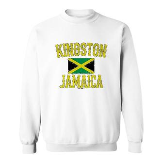 Kingston Jamaica Jamaican Sweatshirt | Mazezy